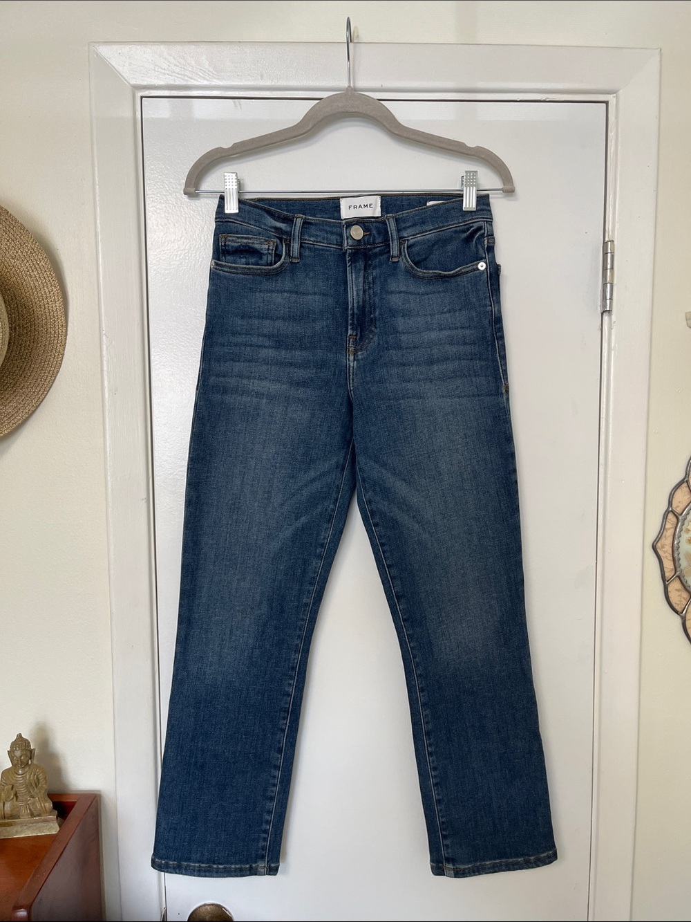 Frame Jeans Le High Straight Bestia Sz 27